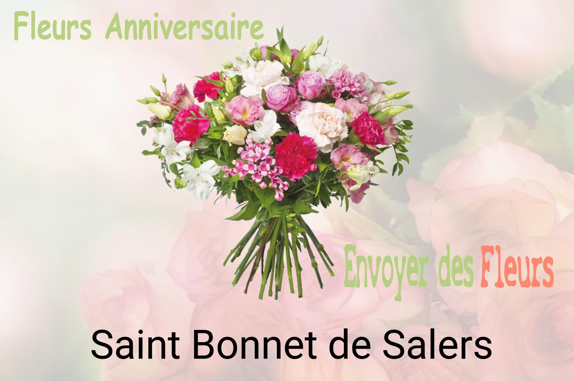 Bouquet de fleurs d’anniversaire livré à Saint-Bonnet-de-Salers