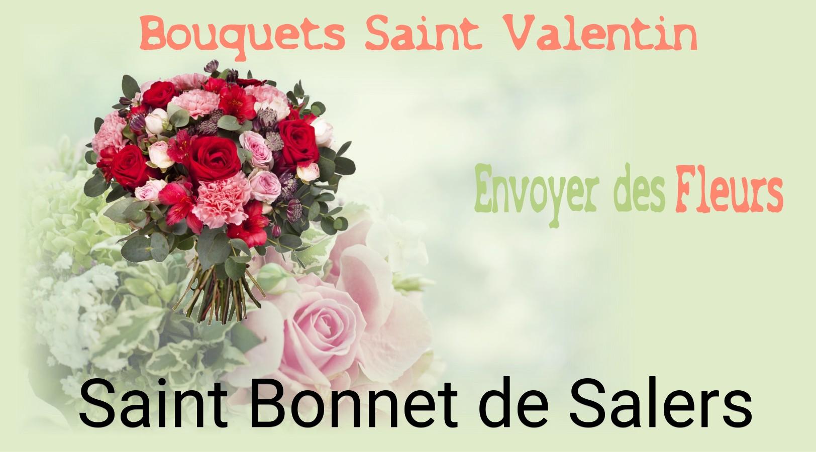 Roses de Saint-Valentin livrées à Saint-Bonnet-de-Salers